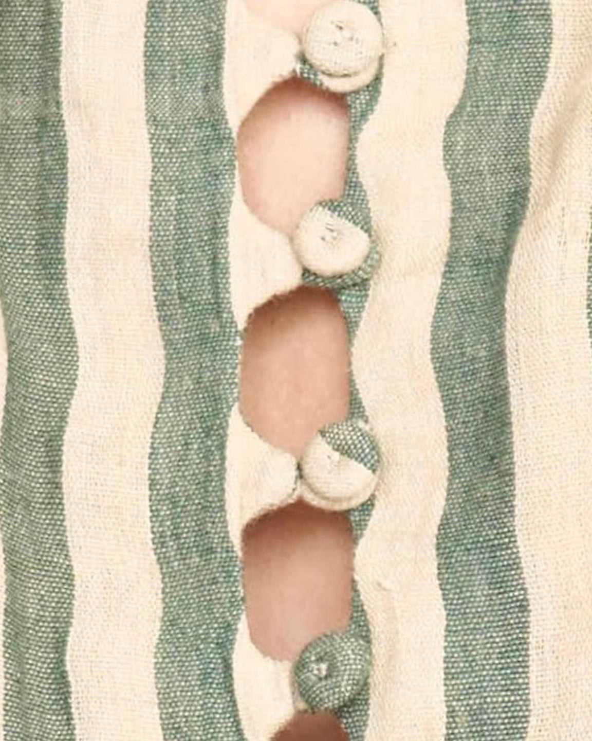 MIRTH Merida Cutout Top in Safari Stripe