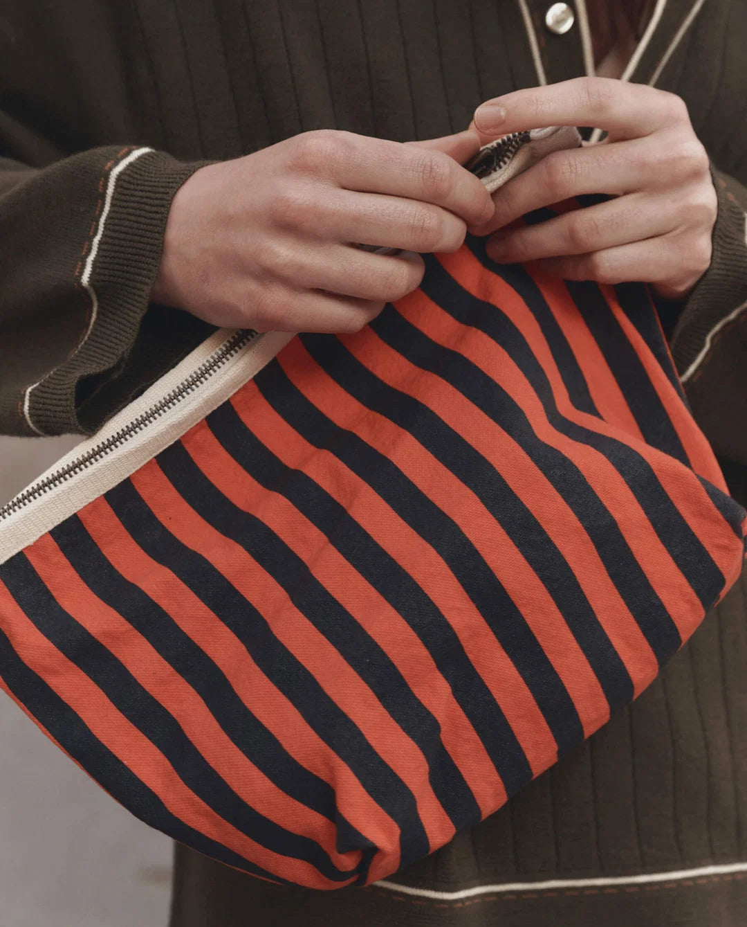 The Great. The Stripe Pouch