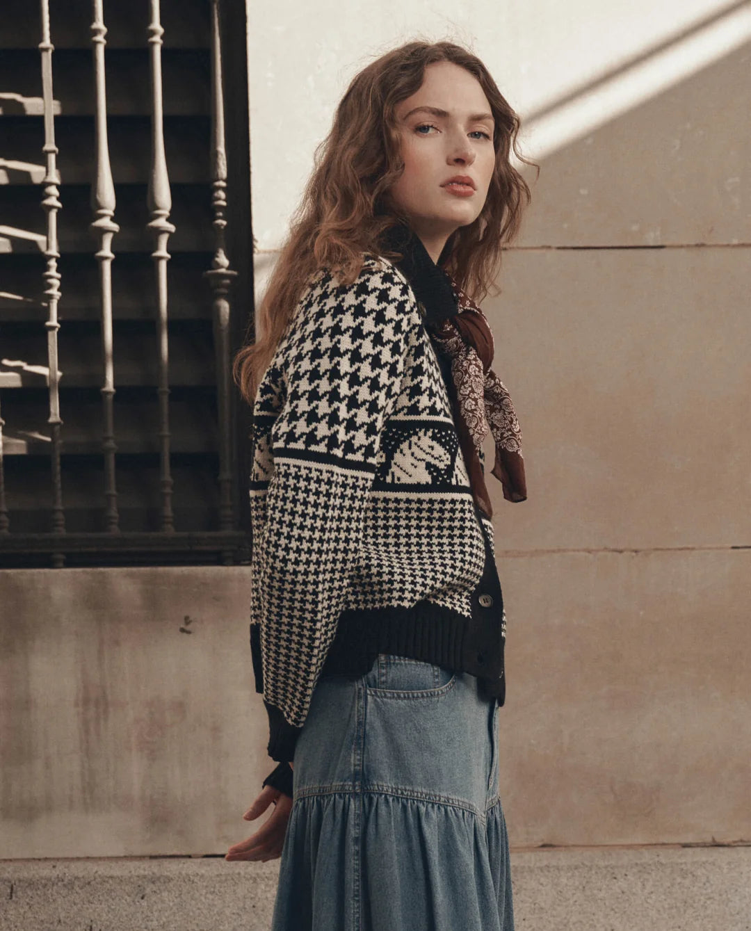 The Great. The Pony Cardigan Black