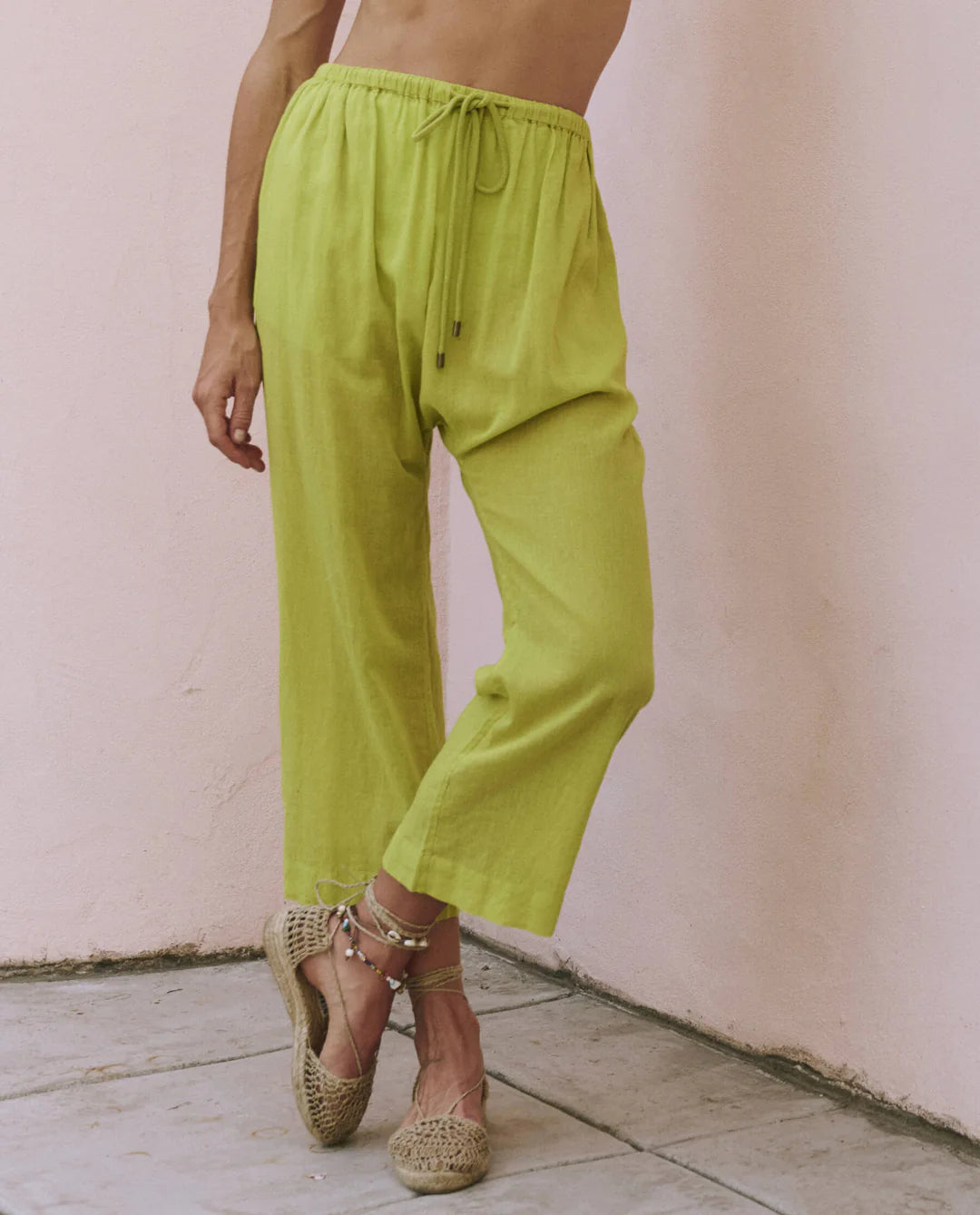 The Great. Reef Pant in Citron