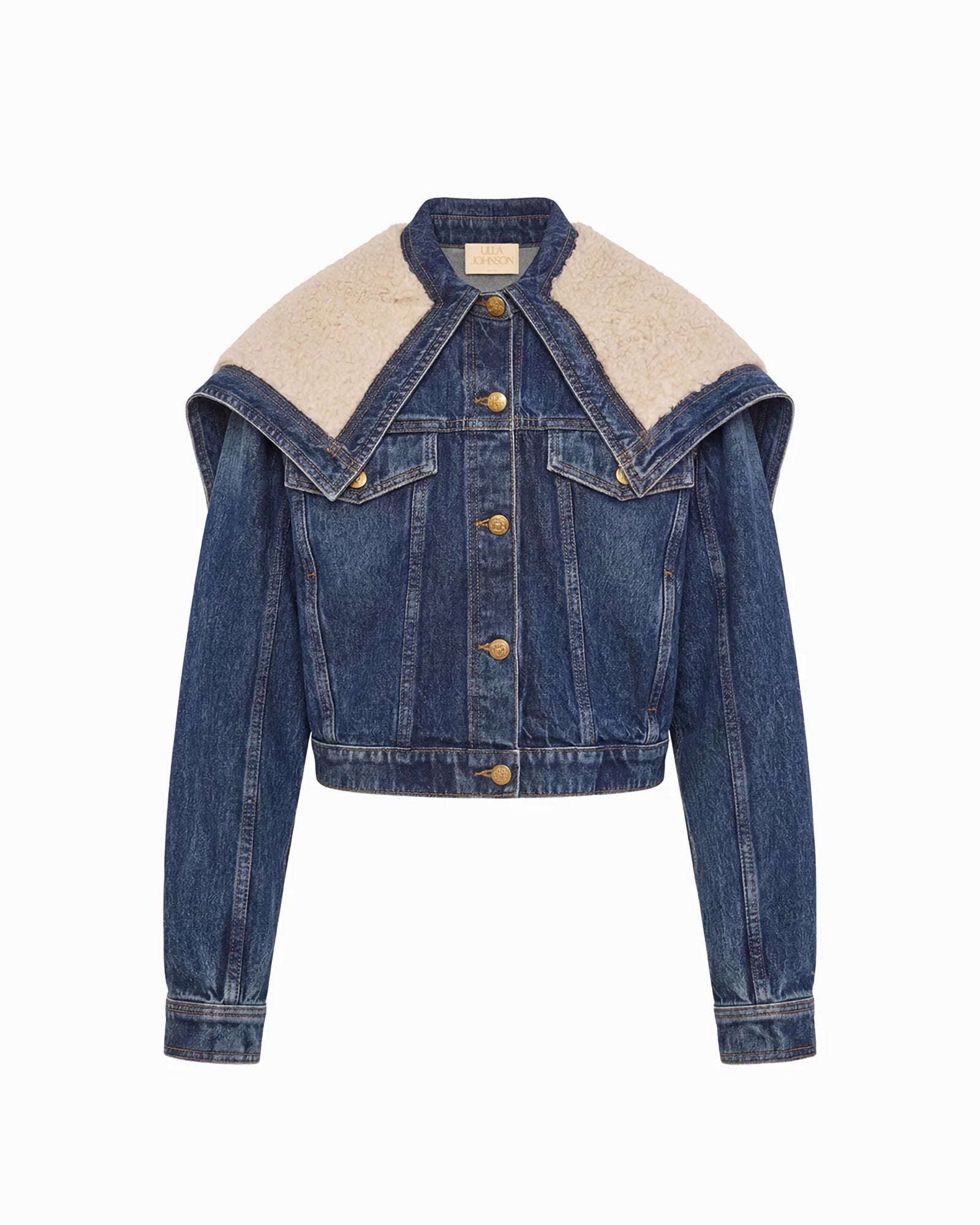 Ulla Johnson The Sybil Denim Jacket in Nile