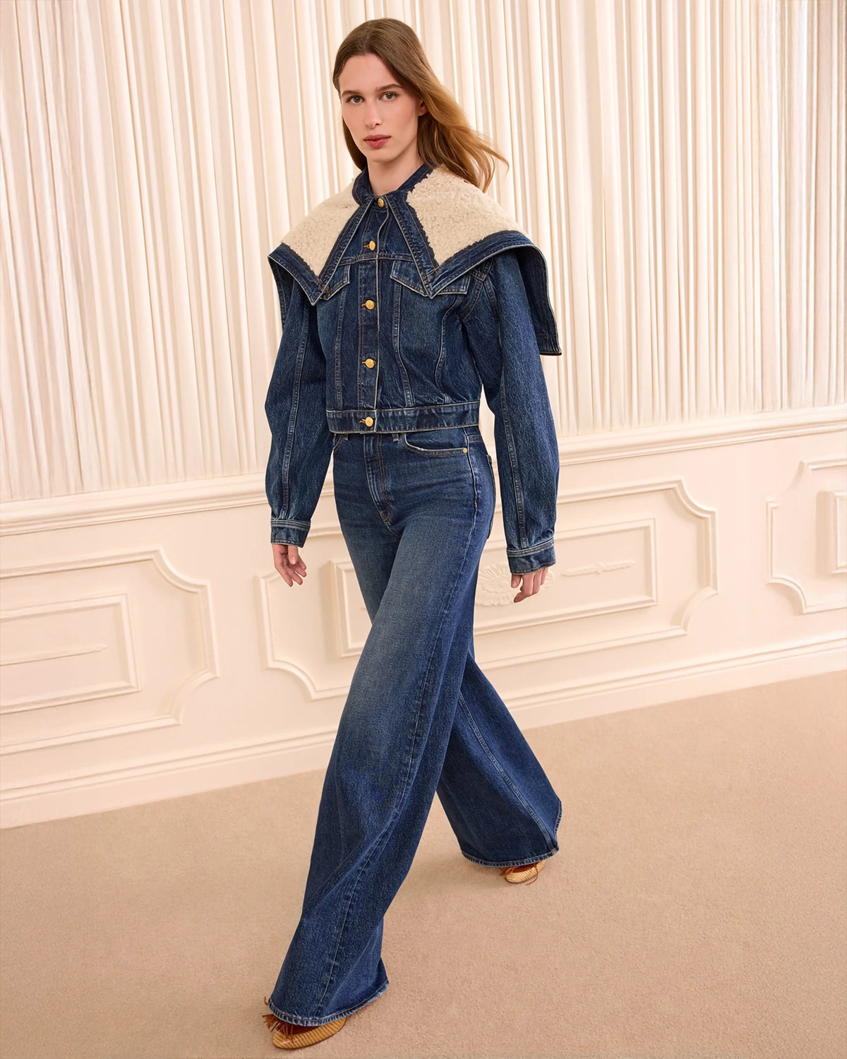Ulla Johnson The Sybil Denim Jacket in Nile
