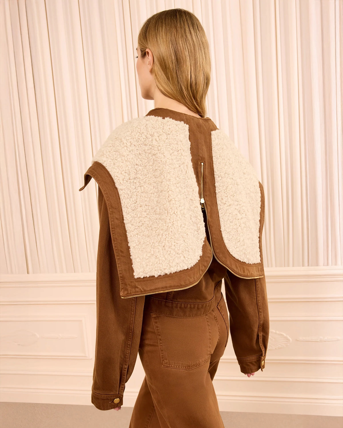 Ulla Johnson The Sybil Denim Jacket In Umber