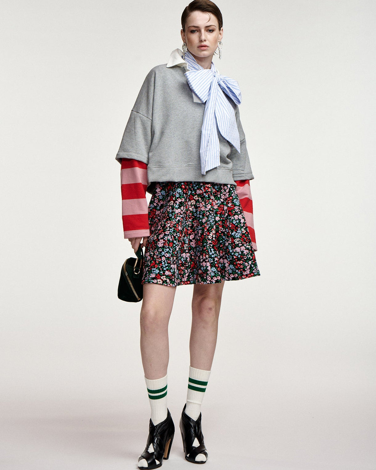 KANTELOU POLO SWEATSHIRT