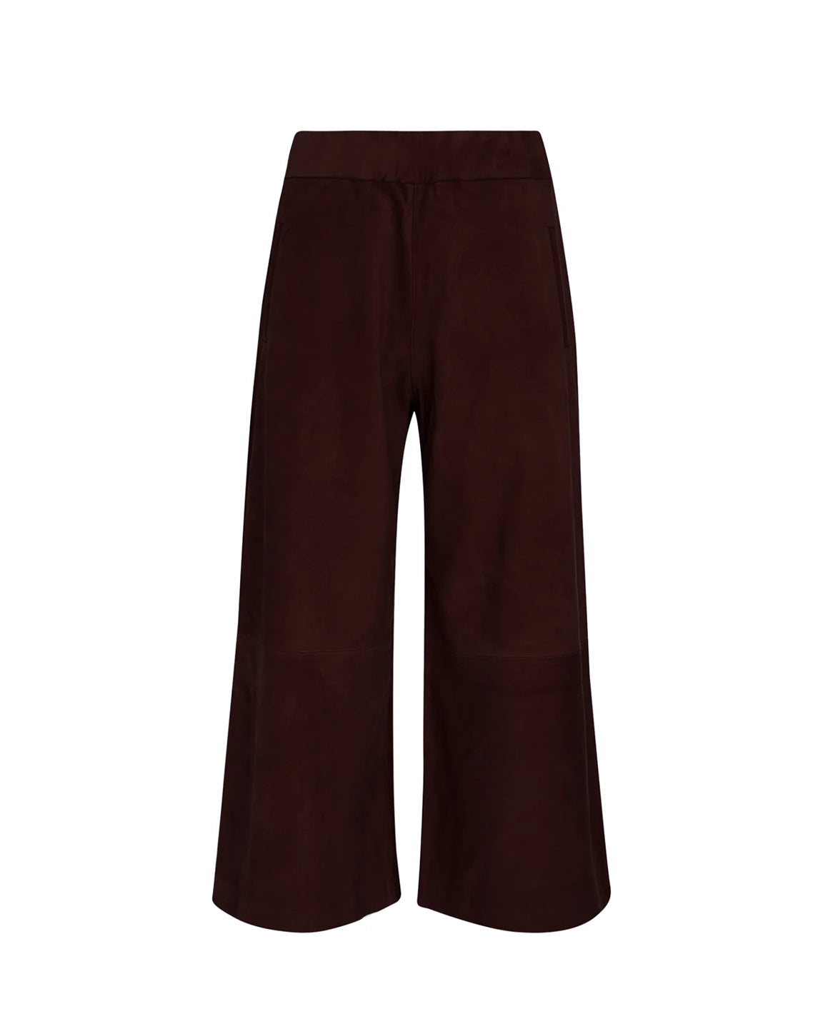 SPRWMN Culotte Suede Pant In Americano