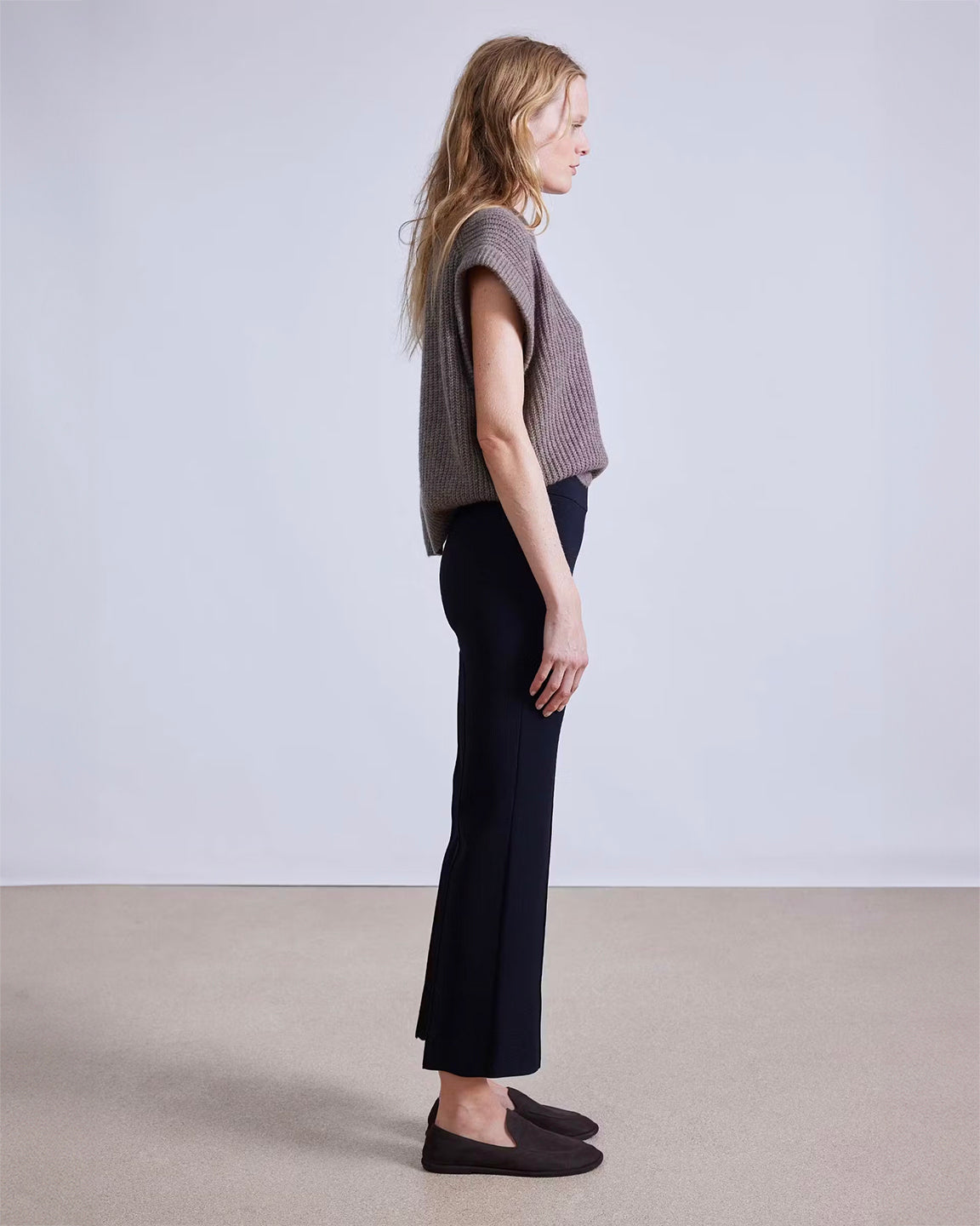 Apiece Apart Rene Pull on Pant in Black