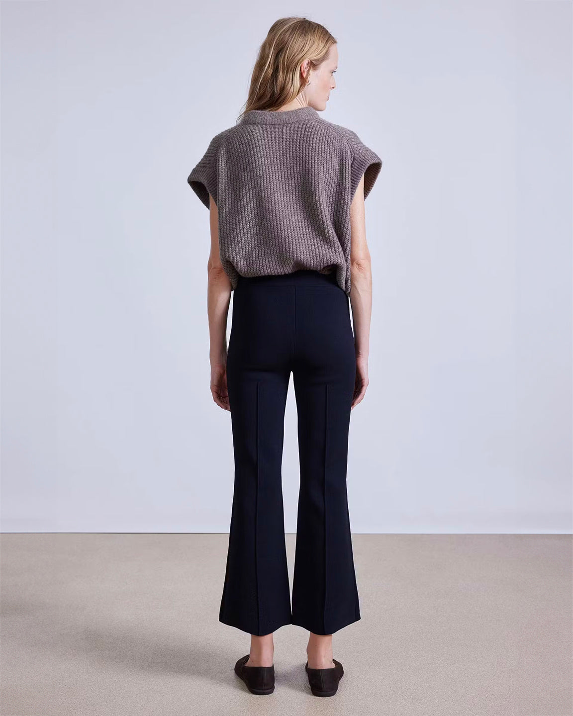 Apiece Apart Rene Pull on Pant in Black