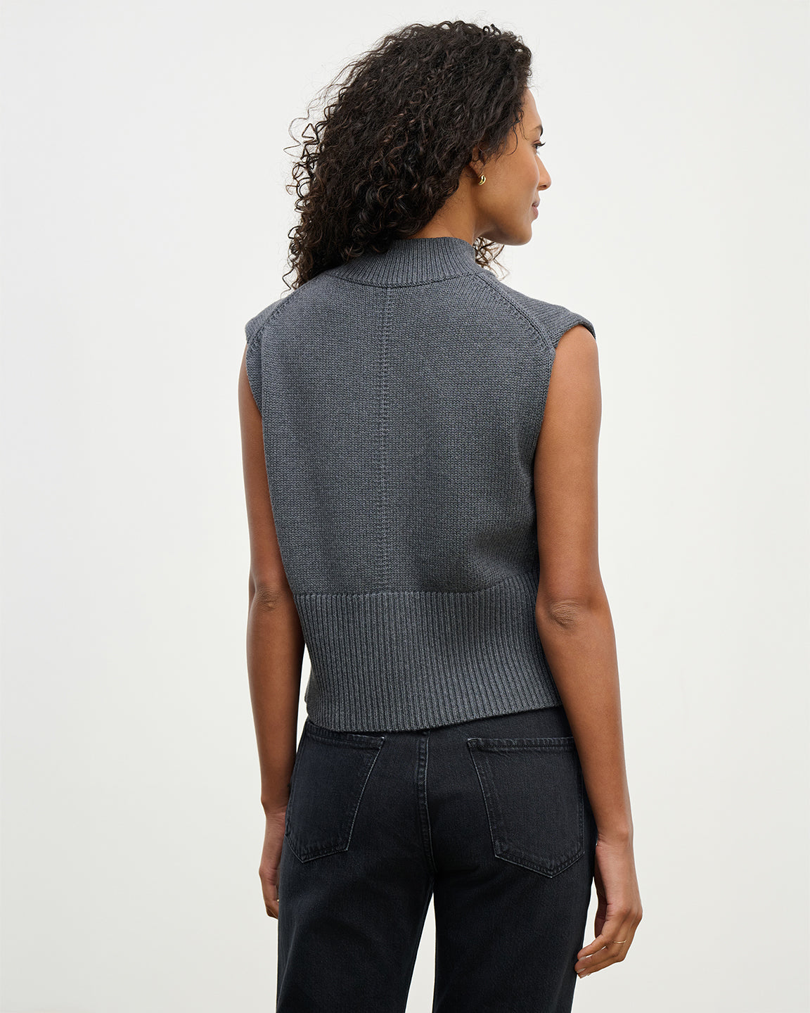 velvet by Graham and Spencer Electra top in Medium Heather Grey