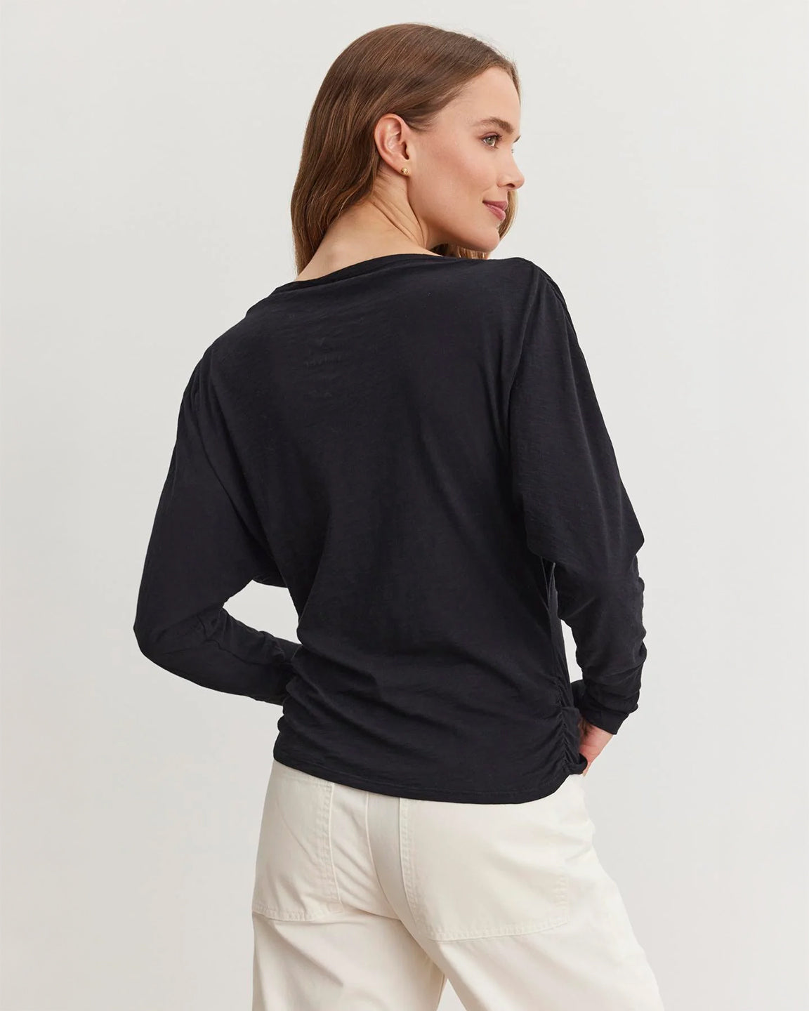 velvet by Graham and Spencer Hallie Top in Black
