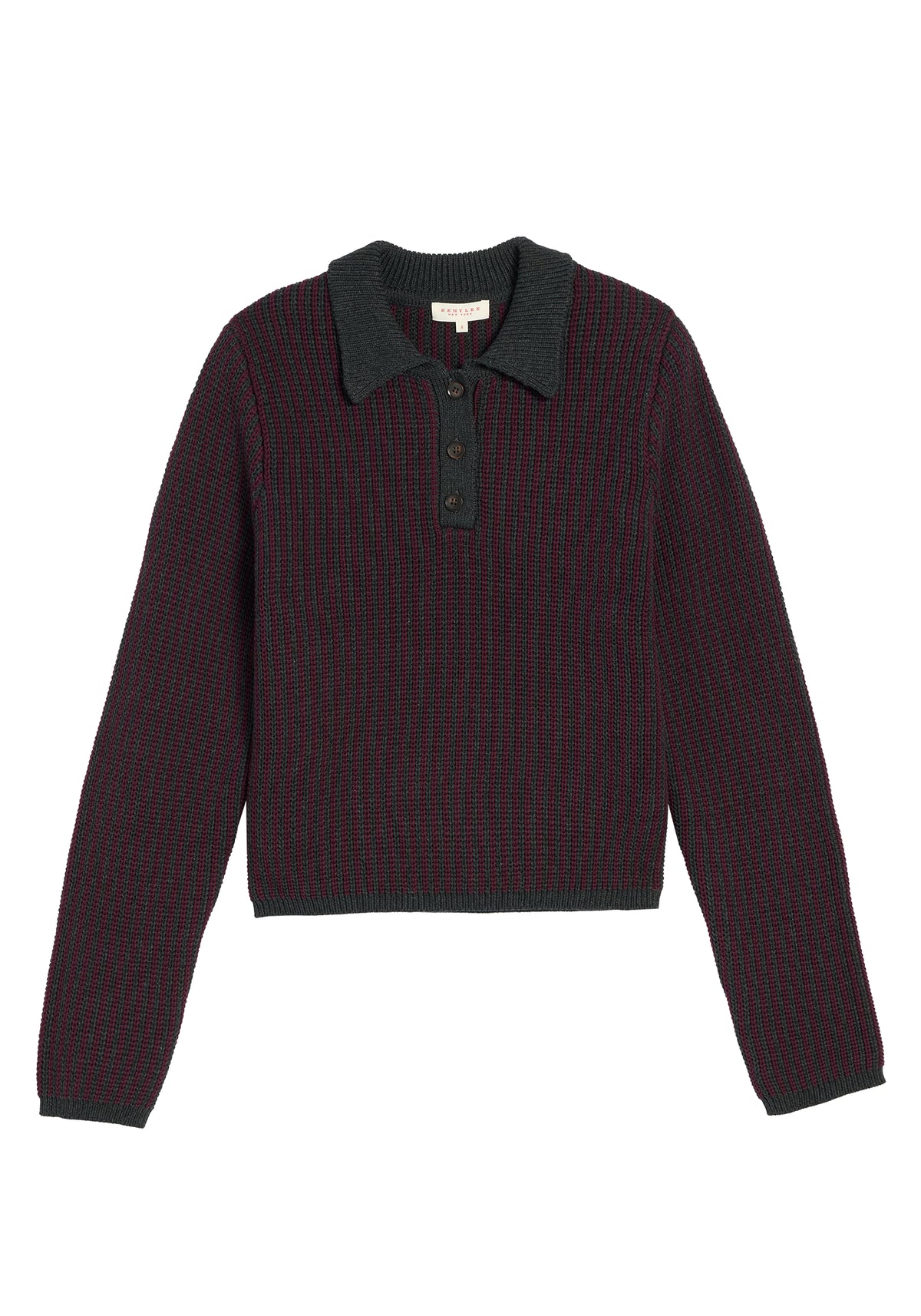 Kat Cotton Polo Sweater