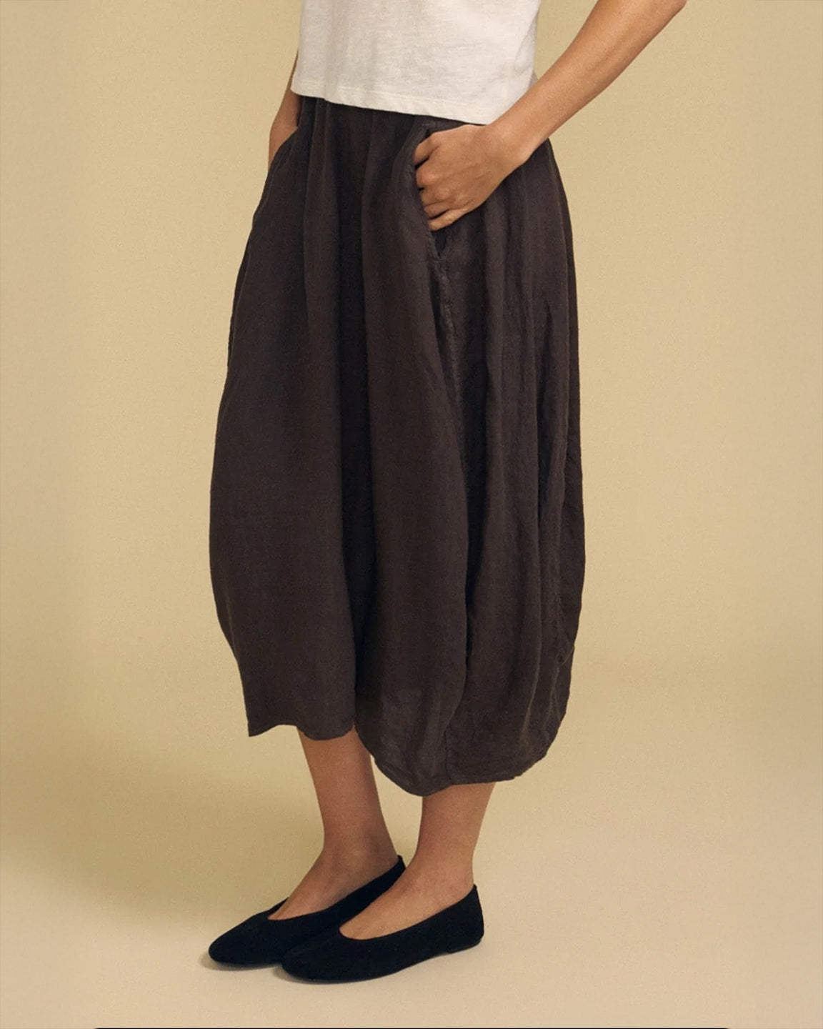 velvet by Graham & Spencer Fae Skirt in Mole
