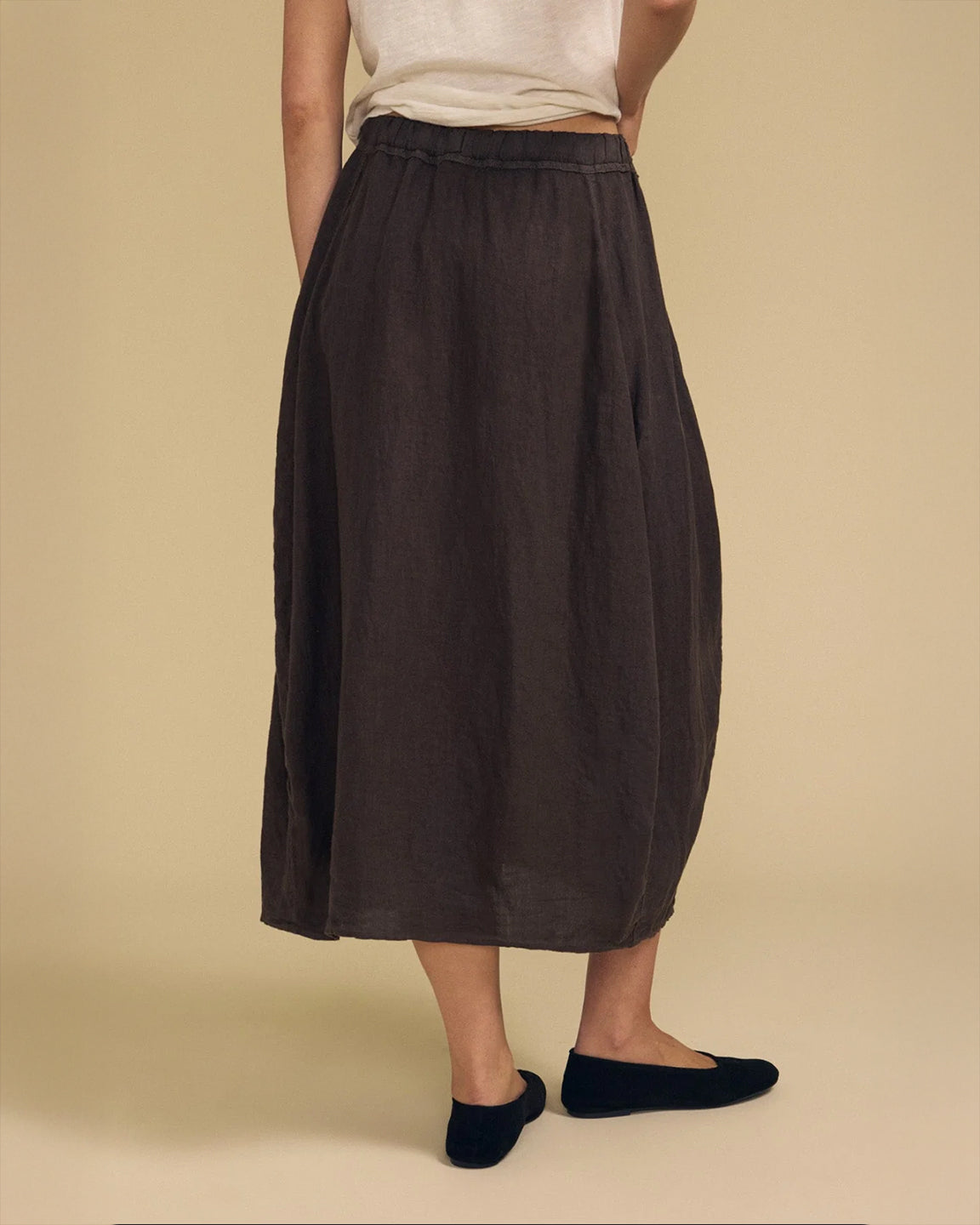 velvet by Graham & Spencer Fae Skirt in Mole