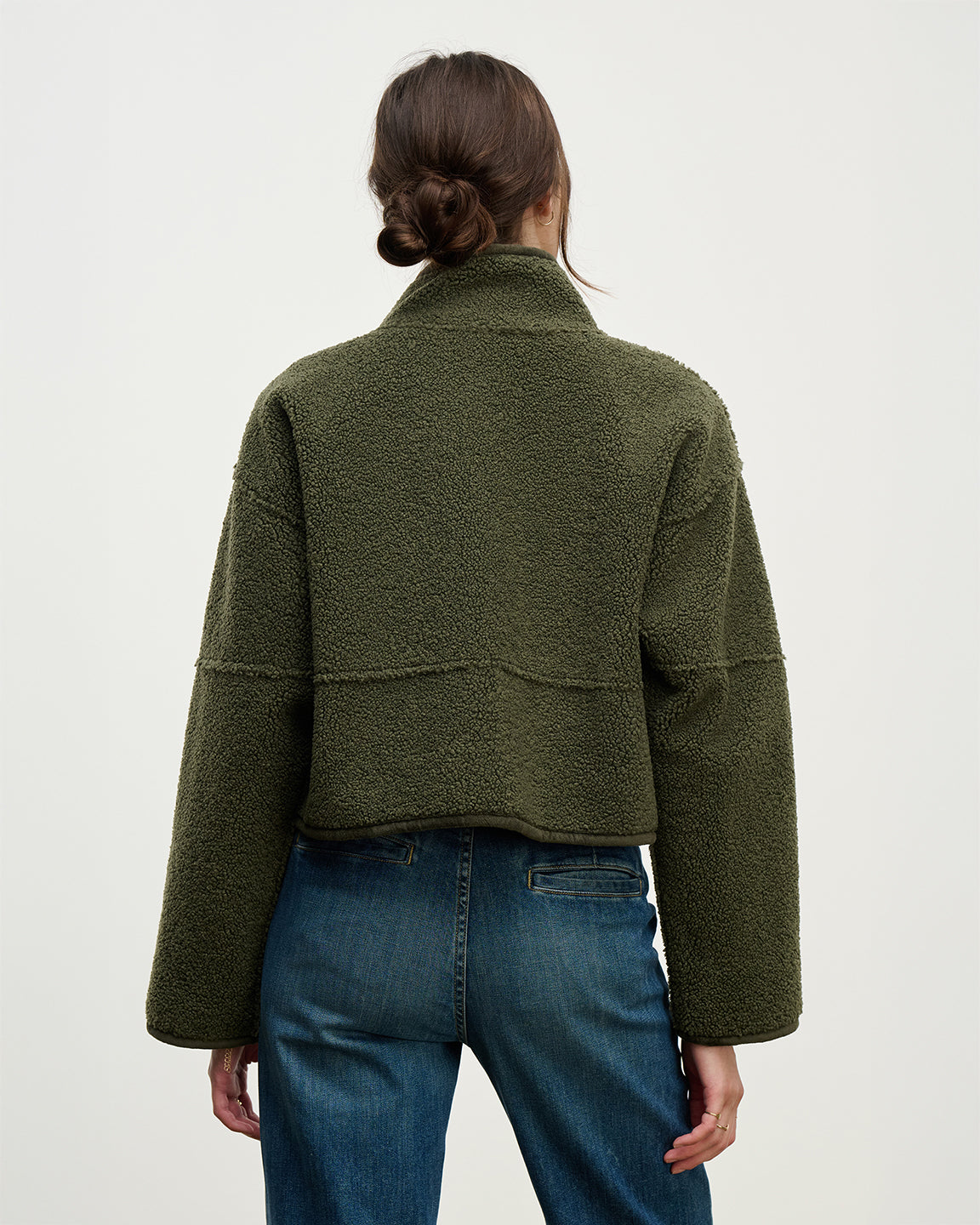 velvet by Graham and Spencer Kelly Coat in Army