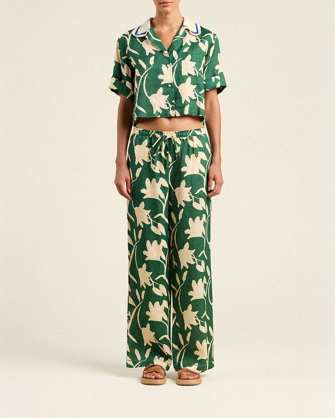 Trovata Birds of Paradis Thia Shirt in Madalena Floral