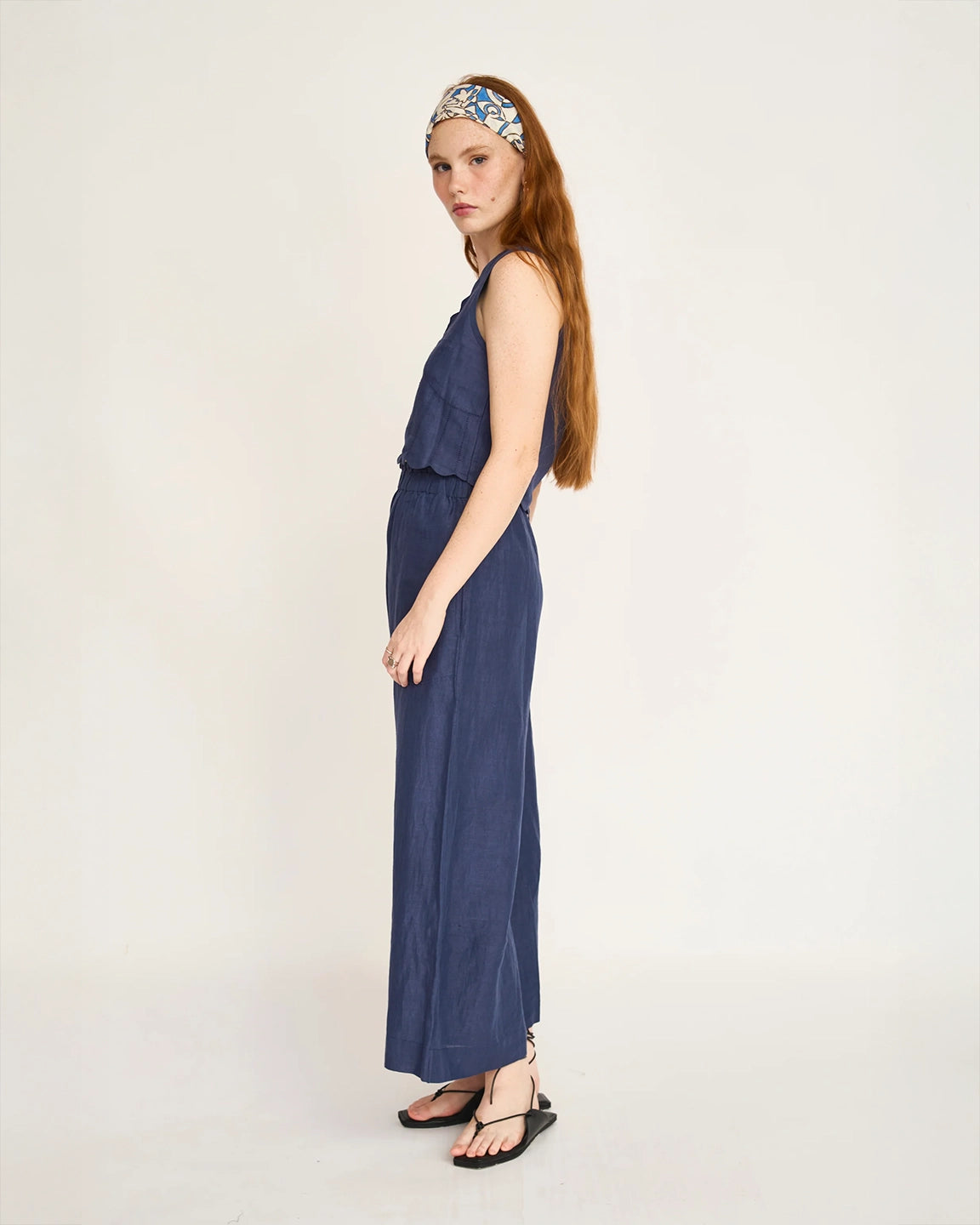 Mirth Pant in Blueberry