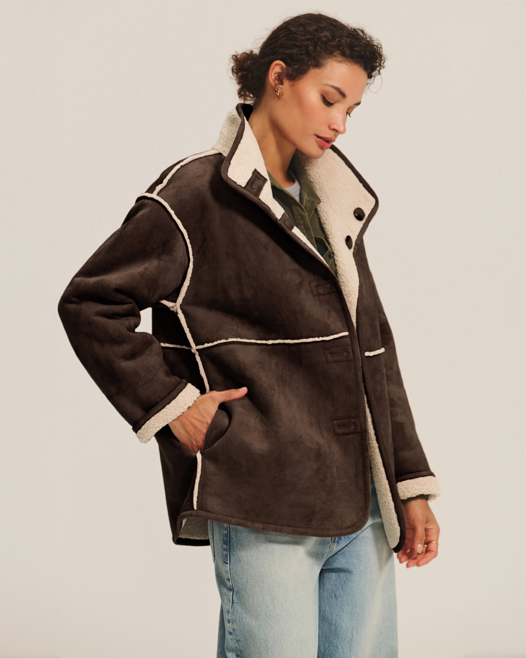 velvet by Graham and Spencer Shona Jacket in Espresso