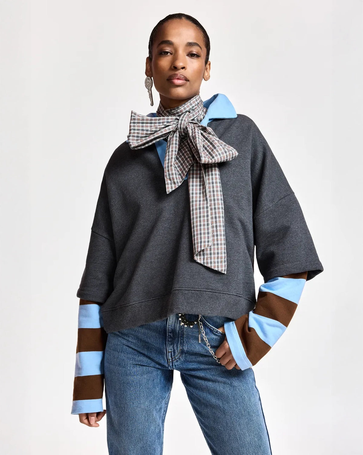 Essentiel Antwerp Kantelou Polo Sweatshirt