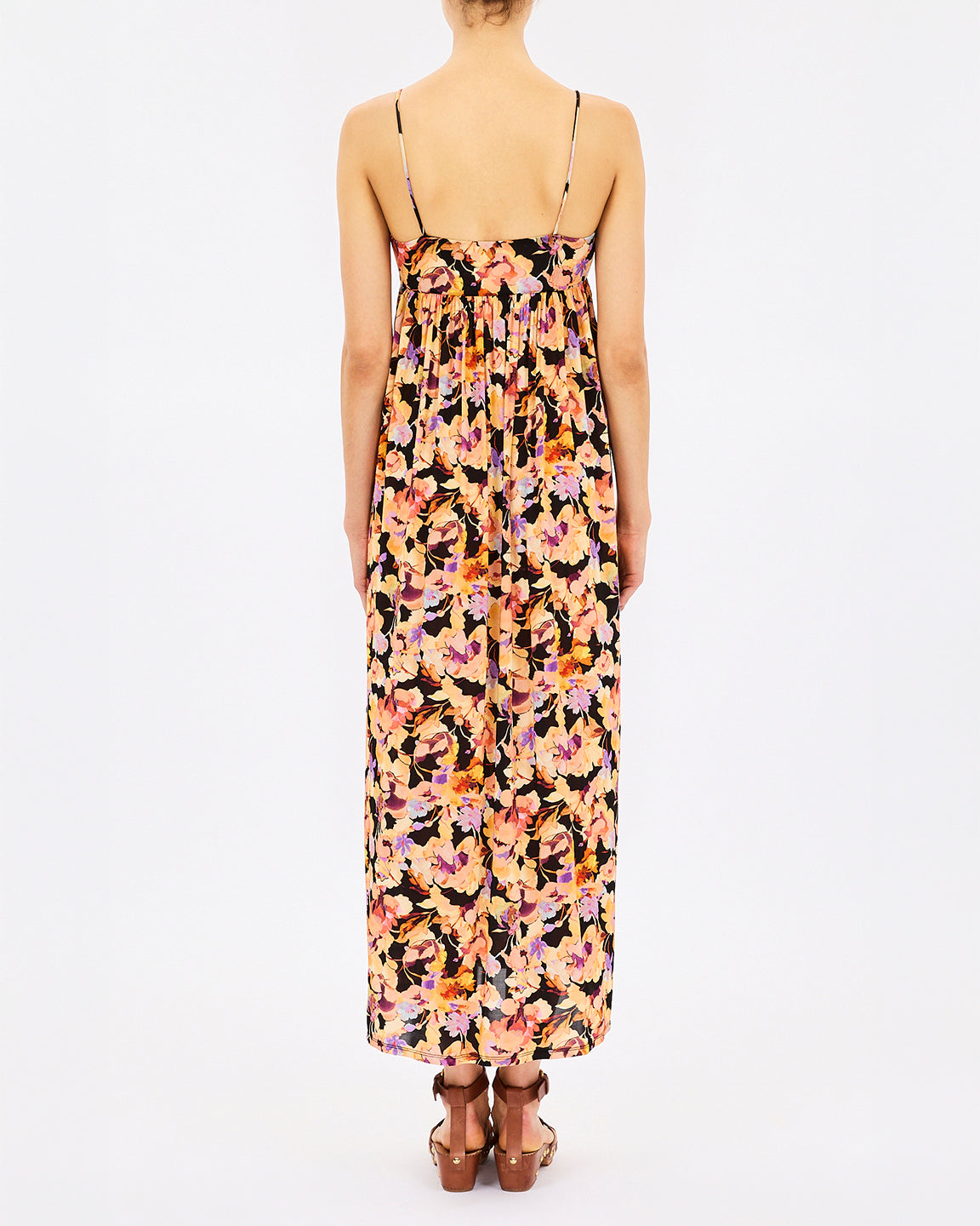 Ulla Johnson Hayes Sleeveless Jersey Dress in Night Bloom
