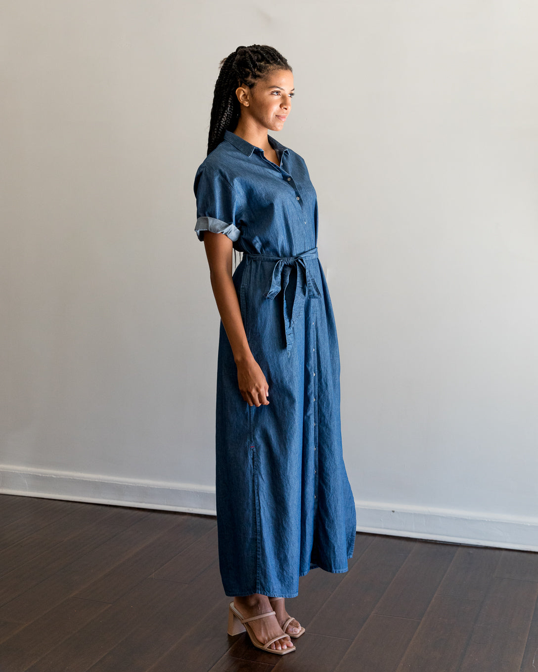 Xirena Linnet Dress in Blue Rinse