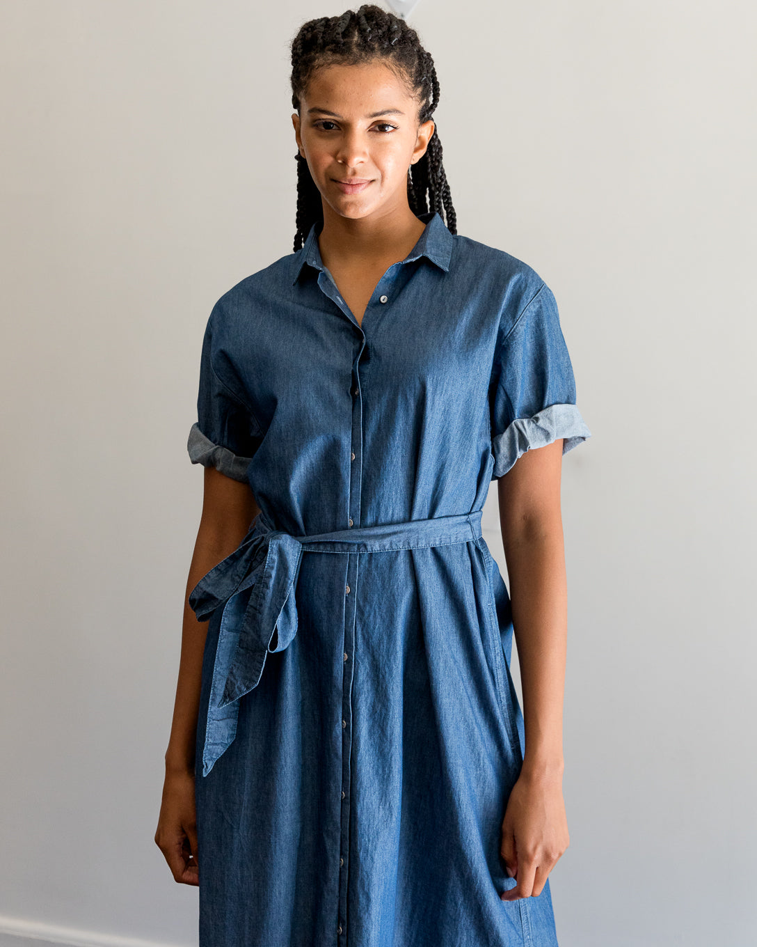 Xirena Linnet Dress in Blue Rinse