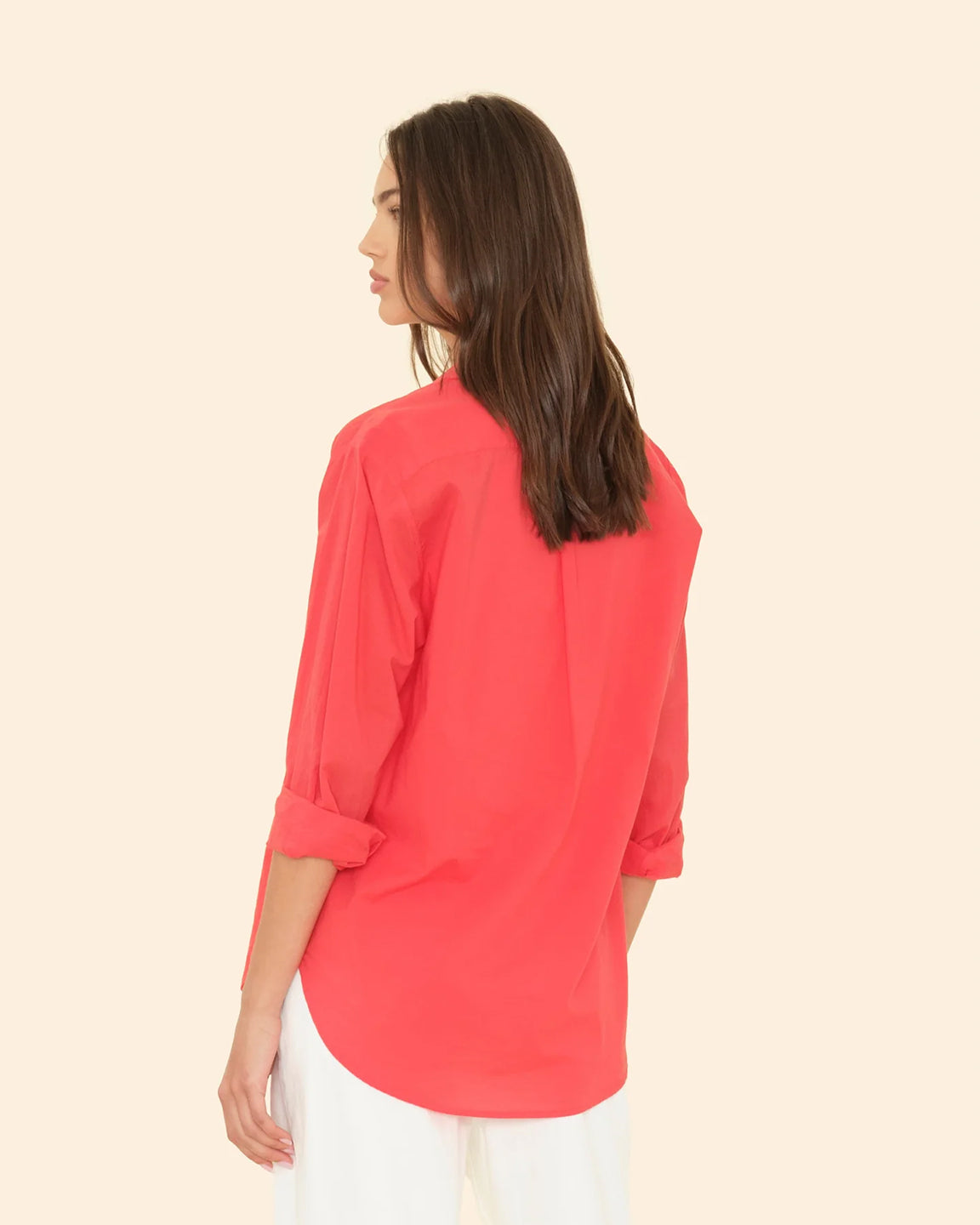 Xirena Beau Shirt in Clambake Red