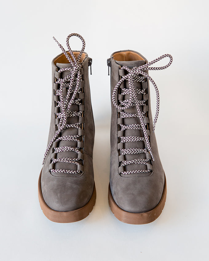 Coclico Dooby Boot in Taupe Grey Suede