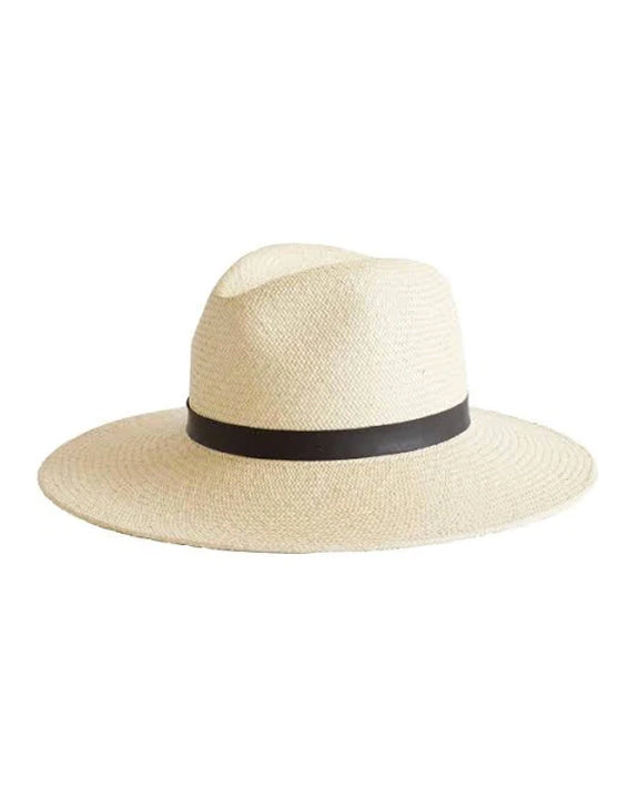 Janessa Leone Gloria Hat in Cream